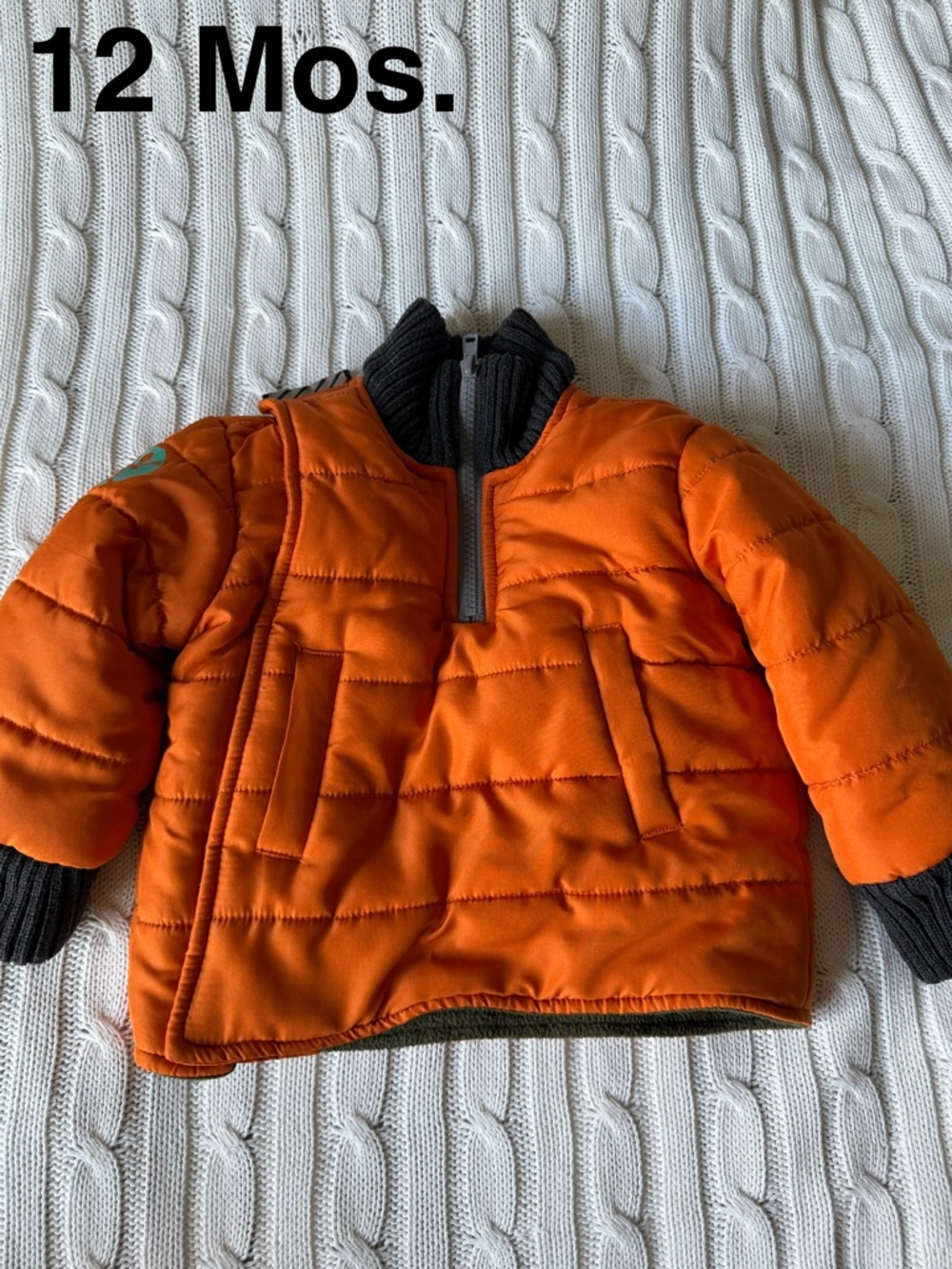 Buckle Me Baby Coat 12 Mo Toasty Winter Jacket Carseat Safety